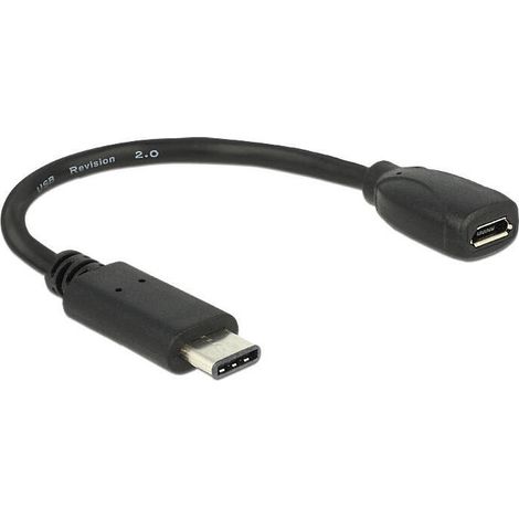 Delock Cable Adaptador Usb Type-C™ 2.0 Macho  Usb 2.0 Tipo M