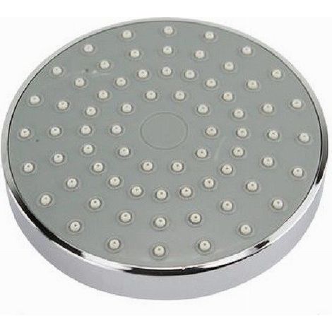 Cleafe - Soffione Doccia Rotondo Diametro 10 Cm Ugelli Fori Bagno Miscelatore 59163 - (1/2)