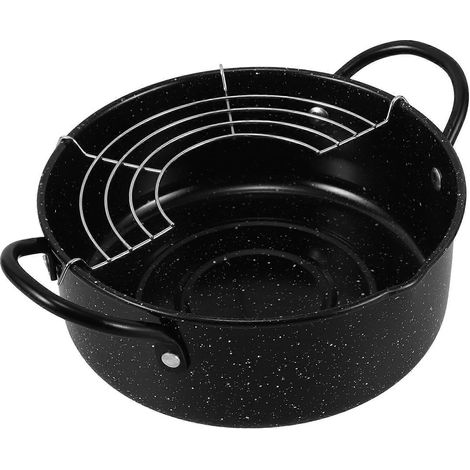 Poêle à frire japonaise en fonte, lot de 2, pour la cuisson des aliments. (1/5)