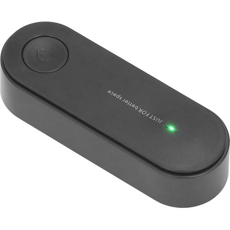 Negativ-Ionen-Luftreiniger, geräuscharmer Anionen-Lufterfrischer für den Haushalt, 90–240 V Wechselstrom, Schwarz, EU-Stecker (1/5)