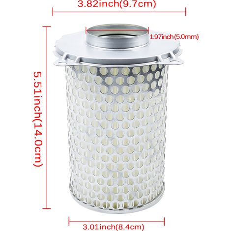 HFA3503 13780-01D00 air filter is suitable for Suzuki GS500 and GSX400. (1/4)