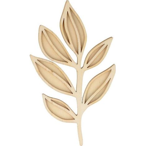Silhouettes en bois - Artemio - Slow Life - 18 pièces - Décorations naturelles - DIY (1/3)