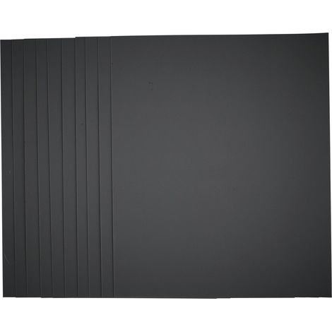 Wet and Dry Sanding Sheets, 230 x 280mm, 1500 Grit (Pack of 10) (37789) (1/5)