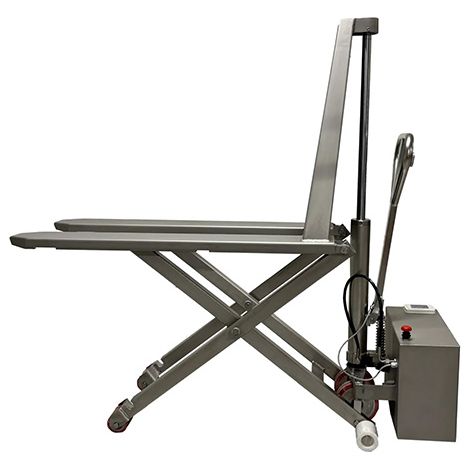Transpalette électrique haute levée inox 304 - 1000kg - TMS80/E/304 (1/5)