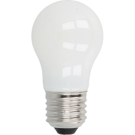 LED à filament forme sphérique 4 W blanc doux non gradable