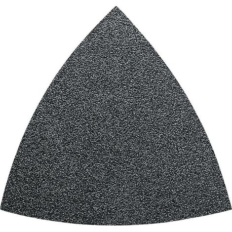 Fein  63717088012 Deltaschleifpapier mit Klett, ungelocht Körnung (num) 180 Eckmaß 80 mm  50 St.