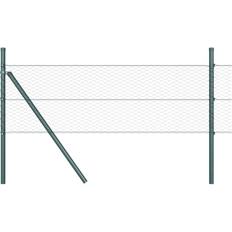 Maison Exclusive - Ground Fix Geschweißter Drahtzaun 100 x 0,4 m