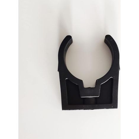 Collier PVC de fixation à clip pince ouverte PVC 50mm (1 Pièce)