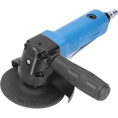 Meuleuse pneumatique portative 4 pouces, 11000 tr/min, connecteur d'admission 1/4 pouce, bleu, coupe et meulage KP‑631 (1/5)