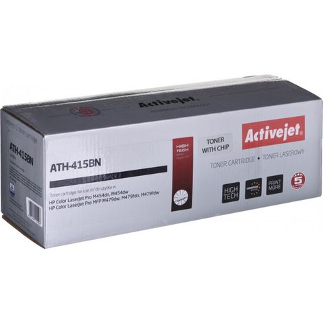 T贸ner Activejet para HP 415A W2030A nuevo ATH-415BN (1/2)