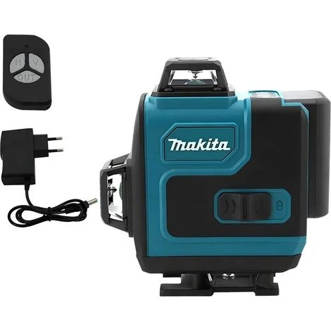 Makita 4D Kreuzlinienlaser 16 Linien (Grün) 360° Hochpräziser selbstnivellierender Laser – inkl. Akku & Ladegerät (1/5)