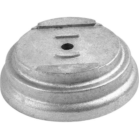 Socle de protection en métal pour lames de tondeuse électrique de jardin, accessoires pour lames de tondeuse électrique de jardin, socle de protection en acier inoxydable (1/4)