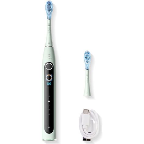 Brosse à dents électrique OCLEAN X Pro 20 Verte-AquaForge