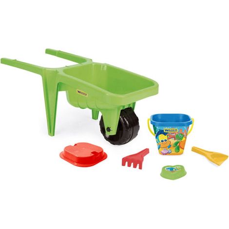 Carretilla gigante con arena, color verde 74811 (1/3)