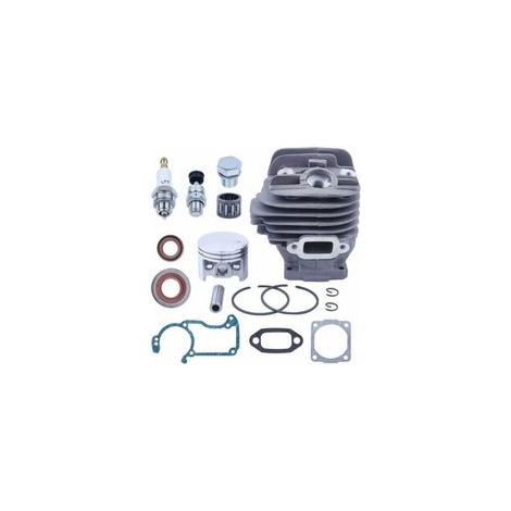 Pistón y cilindro para tronco Stihl 026 MS260 – 44,7 mm – Revêtement Nikasil – Kit 16 piezas con juntas y bujía