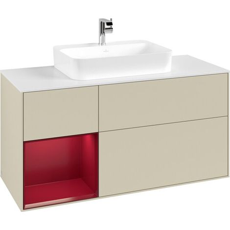 Villeroy & Boch F411HBHJ Meuble sous-lavabo Finion F41 (1/3)