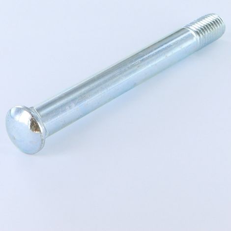 TRCC JAPY tête ronde collet carré M12X110 Filetage total Acier zingué-1 pièce