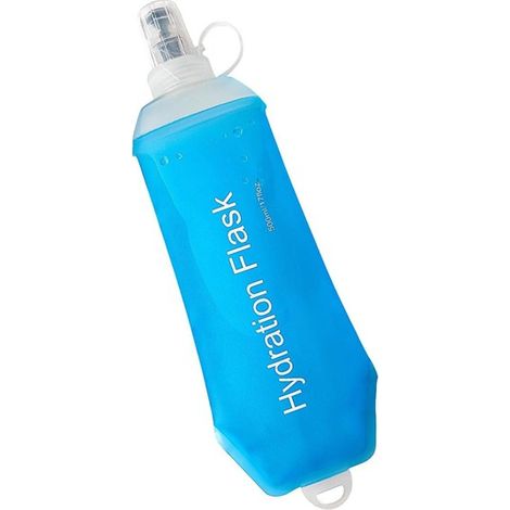 1 couleur : Bleu. Matière : TPU. Gourde souple de sport 500 ml, pliable, en TPU, aspect marbre. (1/5)