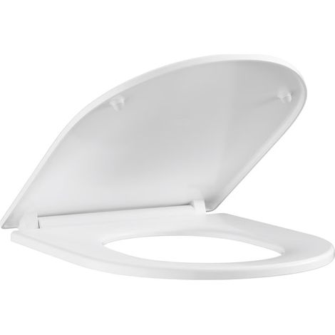 GROHE 102500SH00 Euro Ceramic WC Seat with Lid Soft Close White