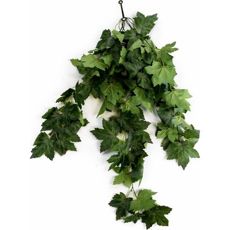 70cm Artificial Trailing Grape Ivy Plant Faux Hanging Foliage Green (1/4)