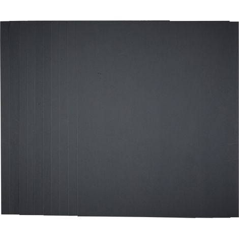 Wet and Dry Sanding Sheets, 230 x 280mm, 1200 Grit (Pack of 10) (37788) (1/5)