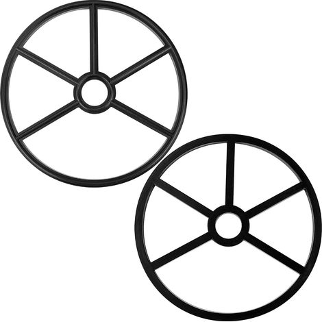 2 Stück SPX0710XD Ersatzdichtung für seitlich montierte Sandfilter der Hayward Multiport S200-Serie und Pro-Serie, Erdnussdichtungsventilsitz (1/5)