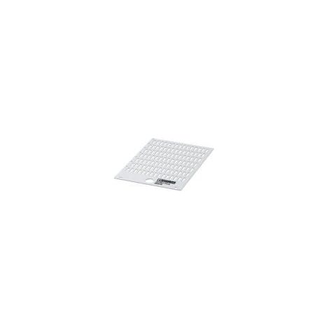 US-WMT (12X4) - Marqueur de câble blanc, sans étiquette (paquet=10x98pcs) (1/4)