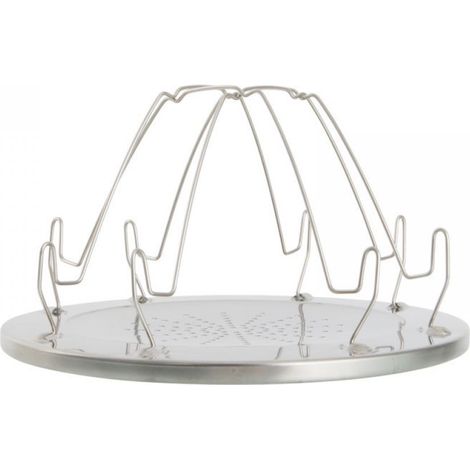 Grille A Pain - En Acier Inoxydable - Pour Cuisiniere A Gaz - Pliable - Pour Camping Picnic Voyage - 1 Piece (1/5)