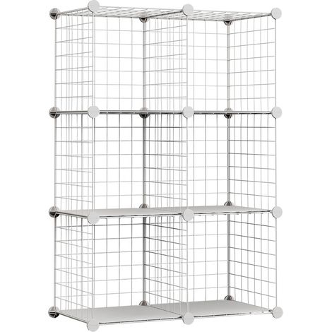 étagère Modulaire Titan C6 Blanc Robustesse Et Modularité Extrêmes - Newlux