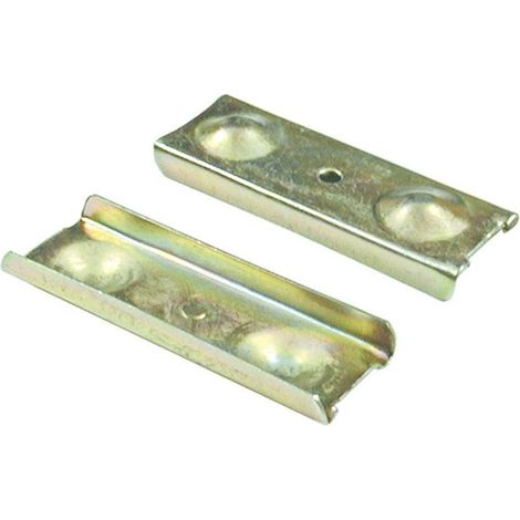 HERRAJES ALK deslizante chapa doble pivote zincado p/aglomerado 16mm.