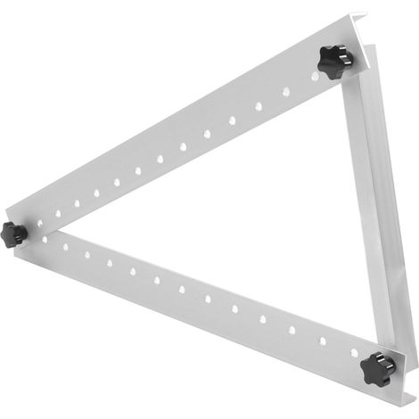 Supports solaires pliables de 56 cm (22 pouces) avec trépied réglable en alliage d'aluminium pour panneaux photovoltaïques de moins de 100 W (1/5)