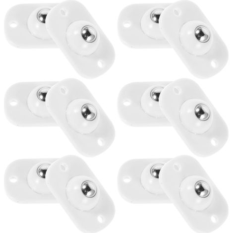 roulettes pivotantes auto adhésives pour meubles et boîtes