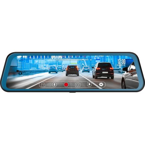 Specchietto retrovisore per auto Peiying Basic con DVR e telecamera di retromarcia L200 4K (1/5)