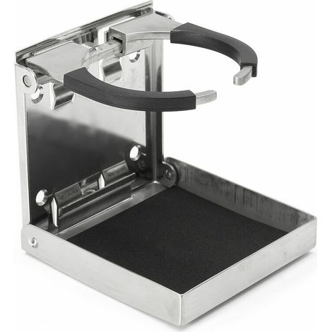 Pliable réglable en acier inoxydable 316 tasse porte-gobelet bateau marin bateau, (1/4)