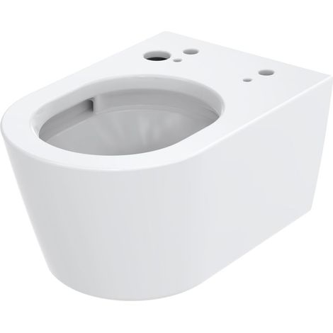 TOTO RP Tiefspül-Wand-WC, randlos, revidierte Befestigung, für RX und RW Washlet, Keramik Cefiontect, Weiß (1/5)