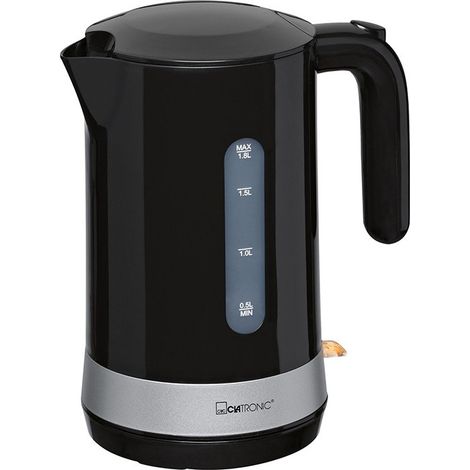 Bouilloire électrique 1,8L 2200W Clatronic WK 3452 Noir (1/5)