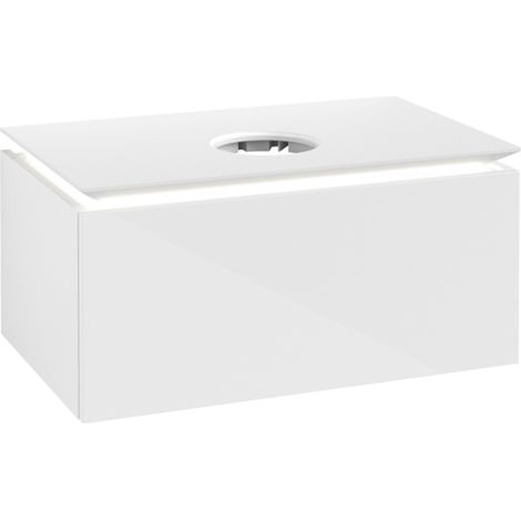 Villeroy & Boch Legato meuble sous lavabo, 1 tiroir, lavabo au