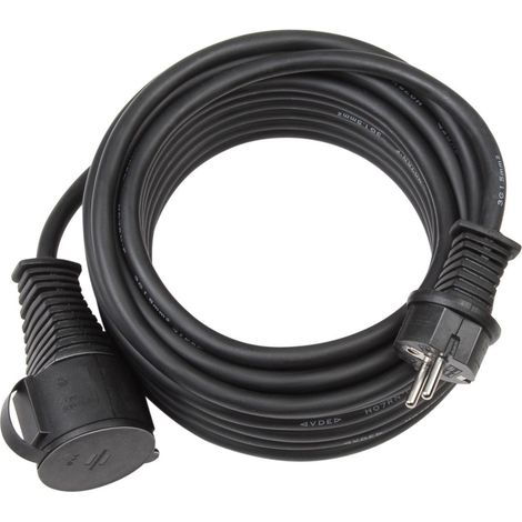 Brennenstuhl 1166810 Strom Verlängerungskabel Schwarz 10.00 m H07RN-F 3G 2,5 mm² (1/4)