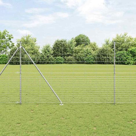Zaunpfosten Galvanisiert 25 x 1,6 m Stahl
