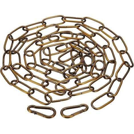 PATIKIL Hanging Chain for Lighting, 1.82 m Metal Finish (1/5)