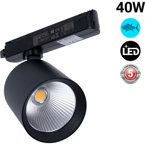 Faretto LED a binario monofase 40W - Pesce e frutti di mare