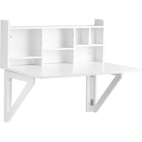Tavolo A Muro Tavolo Pieghevole Tavolo Cucina Bianco FWT07-II-W SoBuy (1/5)