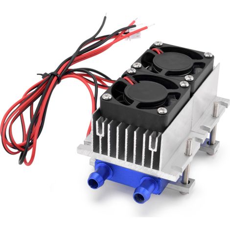 Kit de refroidissement à semi-conducteurs 144 W (12 V CC) pour climatiseur/ventilateur (à monter soi-même) (1/5)