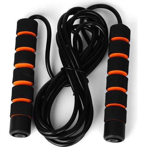 Corde à sauter ajustable pour hommes, femmes et enfants - Corde à sauter pour l'entraînement physique et le fitness (1/4)