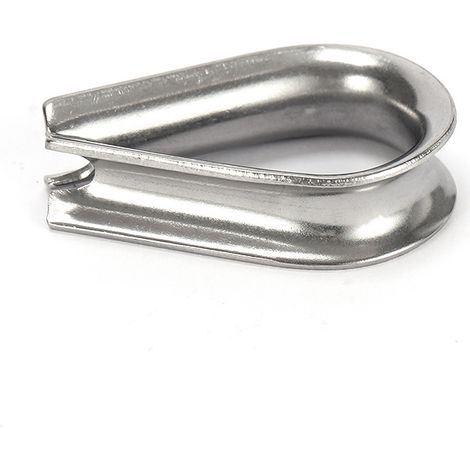 Lot de 30 dés à coudre M6 en acier inoxydable pour câbles de 0,6 cm à 2,2 cm de diamètre (1/5)