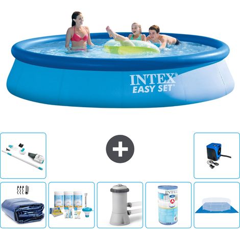 Intex Piscina Easy Set Rotonda - 396x84 cm - 7-pezzi  S40751 (1/5)