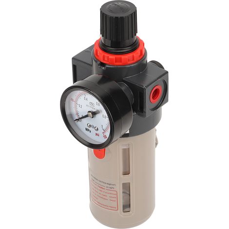 G1/4 60ml Druckluftreglerfilter, Wasser-Öl-Abscheider aus Aluminiumlegierung für Kompressoren (1/5)