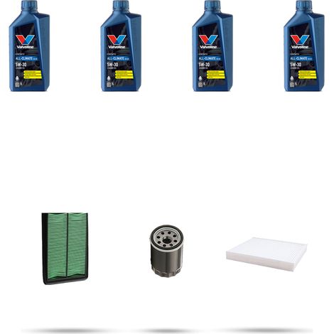 Kit tagliando 3 FILTRI e 4L OLIO compatibile con Nissan X-Trail (T32) 2.0 106kw Dal 2014 (1/5)