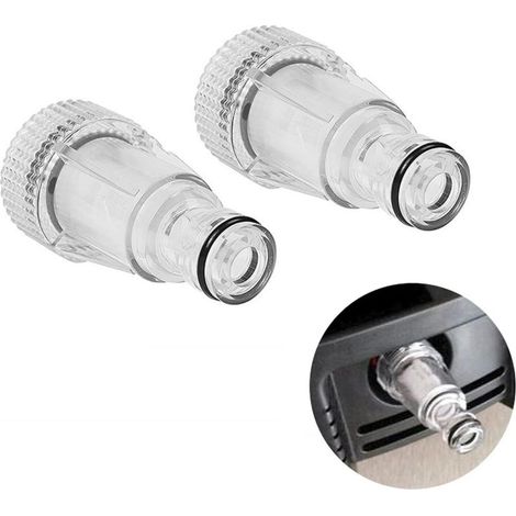Pressure Washer Water Filter, Car Cleaning Tool, Pressure Washers, High Pressure Connection, Replacement Parts, 6432mm, Fontainebleau, 2pcs (1/5)