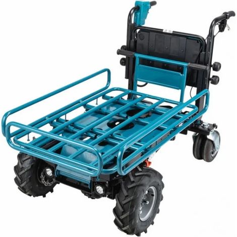 Makita DCU604Z Carriola a telaio tubolare 300 kg LXT 36 V senza batterie